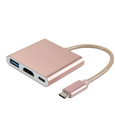 3- في -1 موزع USB-C مع منفذ PD